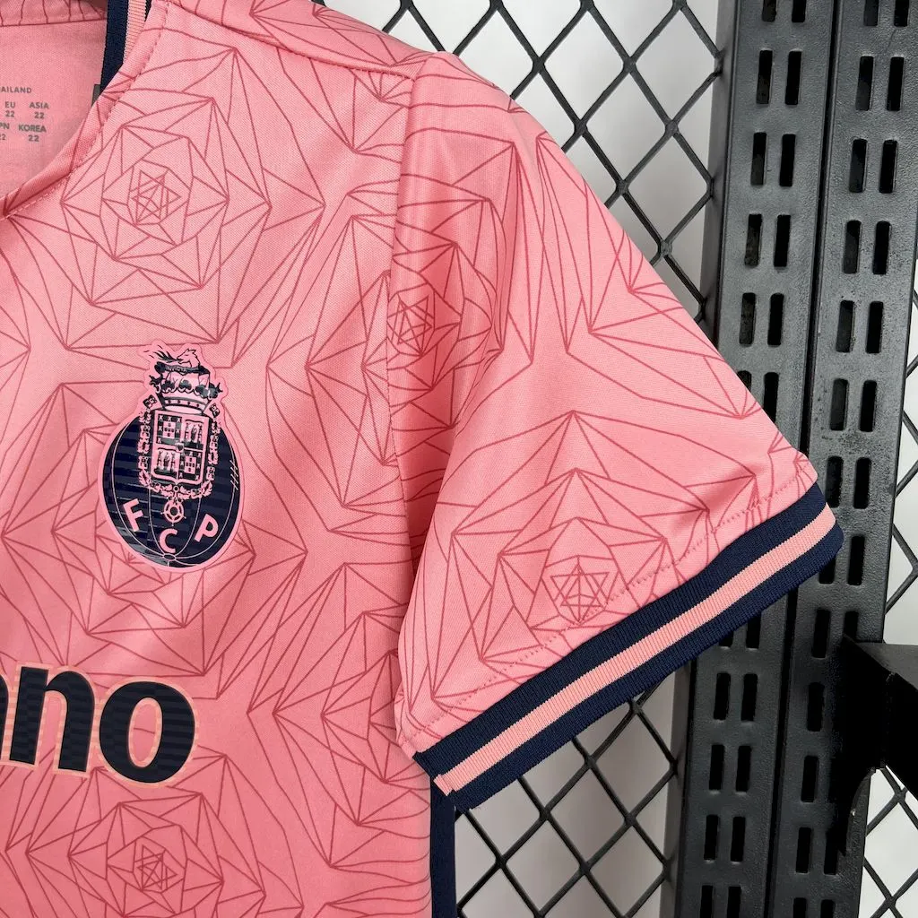 2025-2026 Porto Visitante Camiseta de fútbol Calidad tailandesa 1:1 Talla infantil - Imagen 7