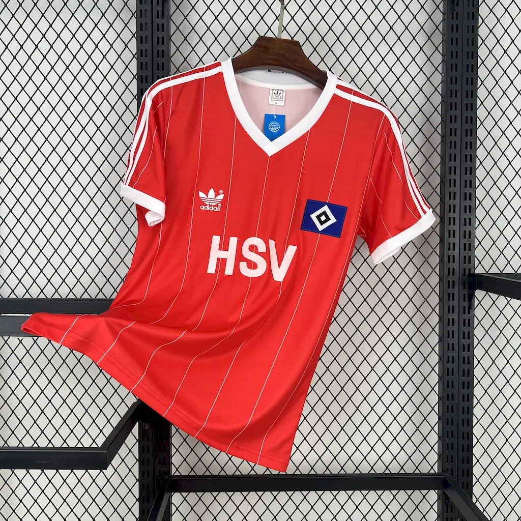1983-1984 Retro Hamburger SV Away Football Jersey 1:1 Thai Quality