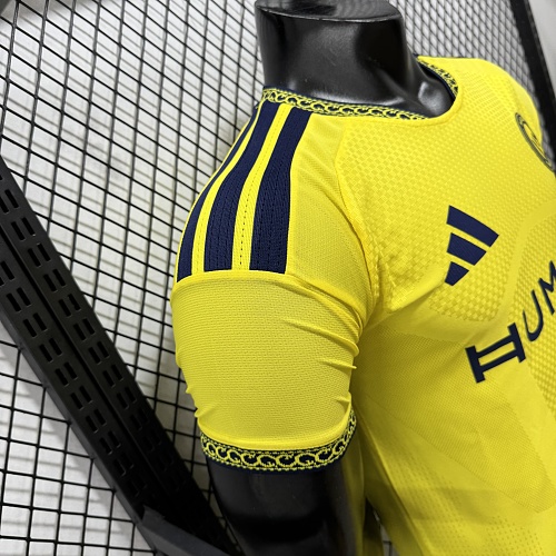 2026/2027 Versão jogador Al-Nassr Casa Camisa de futebol Qualidade tailandesa 1:1 - Image 5