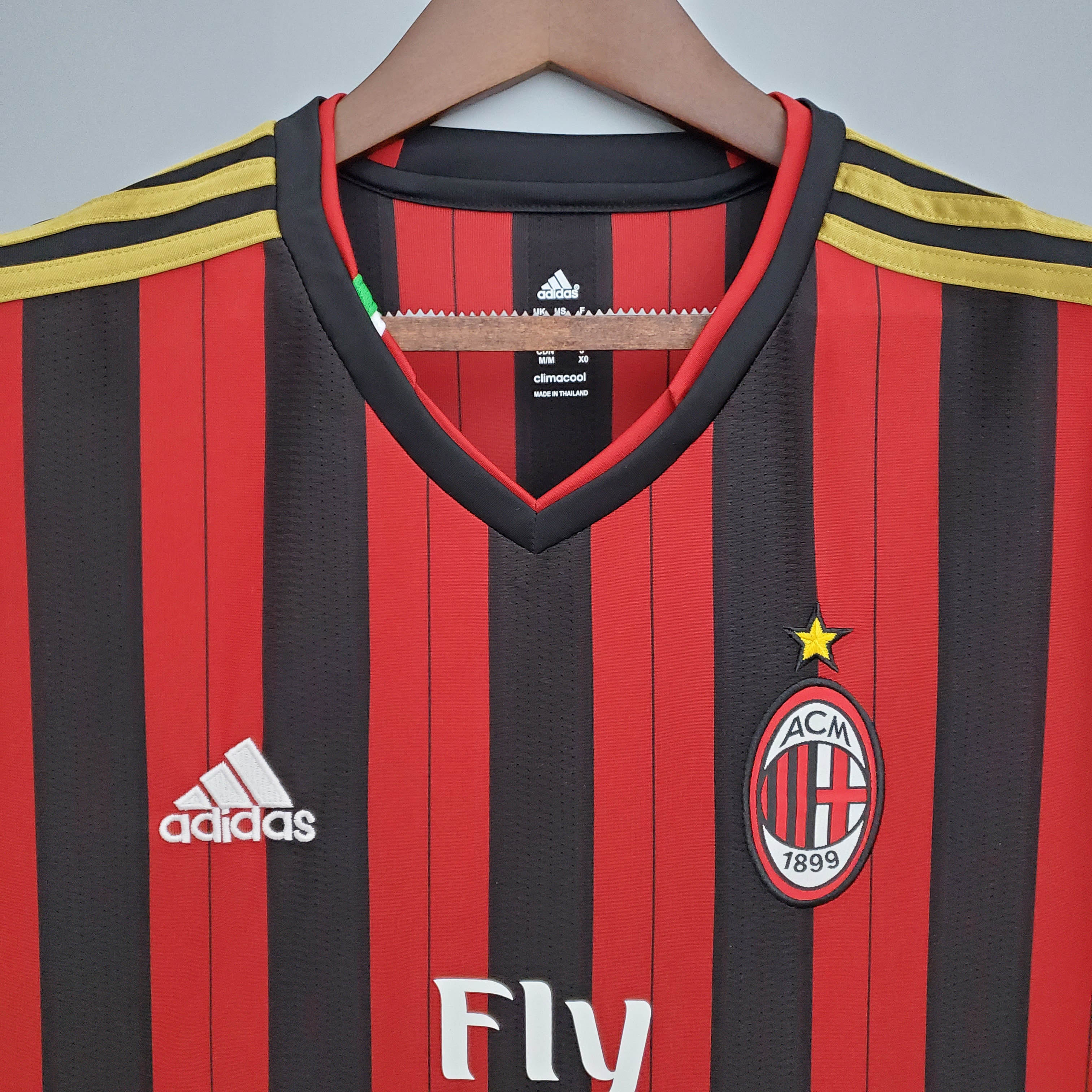 2013/2014 Retro AC Milan Casa Maglia da calcio Qualità thai 1:1 - immagine 3
