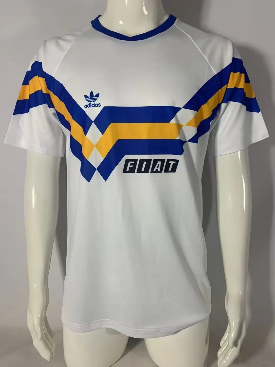 1990/1991 Retro Boca Juniors Wyjazdowa Koszulka piłkarska Jakość tajska 1:1