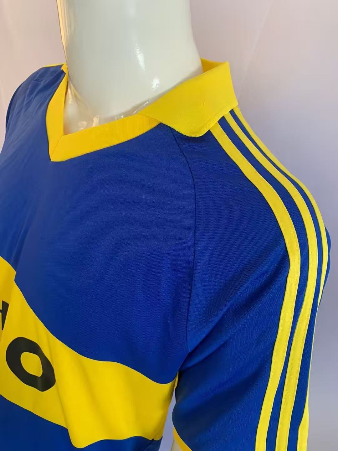 1986/1988 Retrô Boca Juniors Casa Camisa de futebol Qualidade tailandesa 1:1 - Image 4