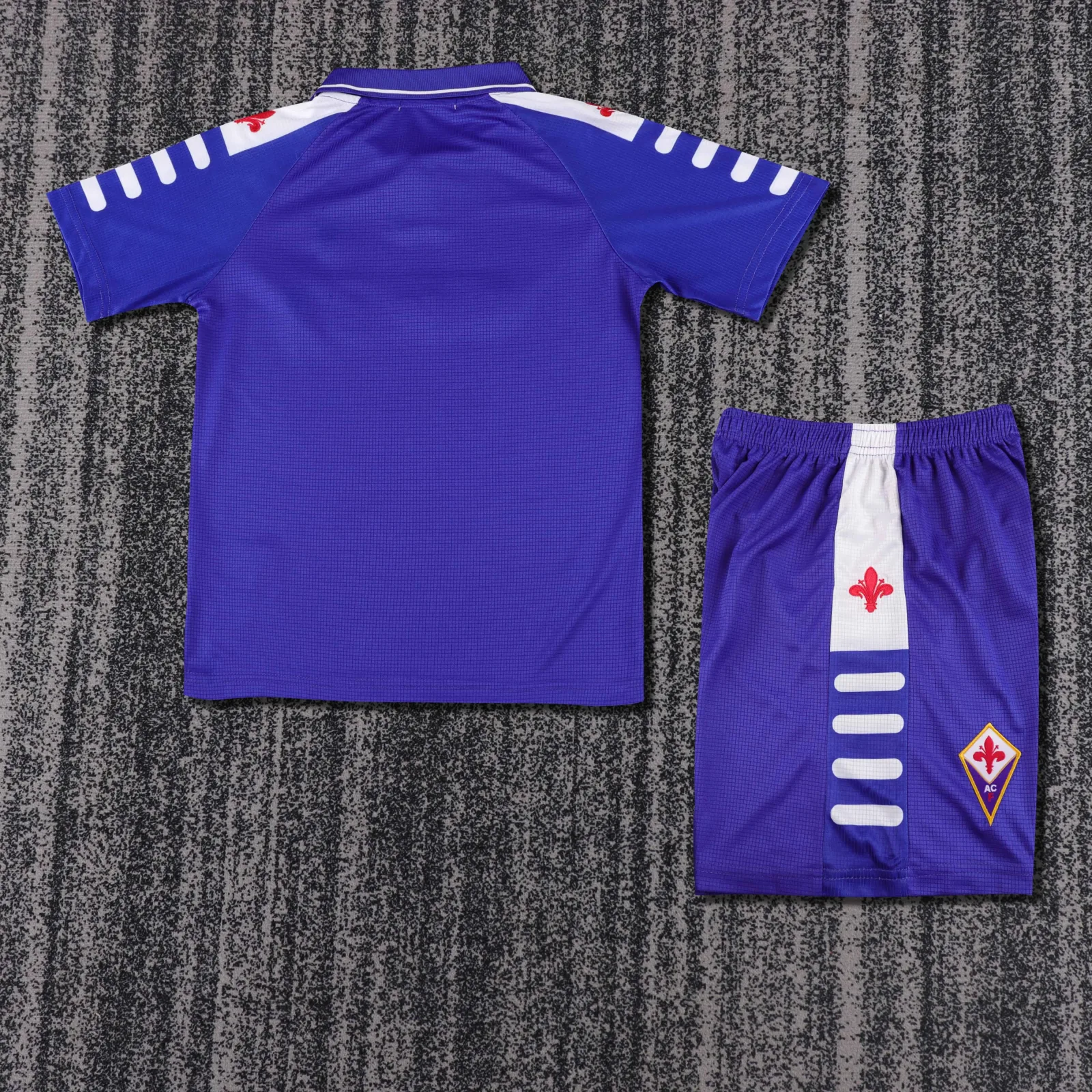 1998-1999 Retro Fiorentina Home Football Shirt 1:1 Thai Quality Kids Size - Image 3