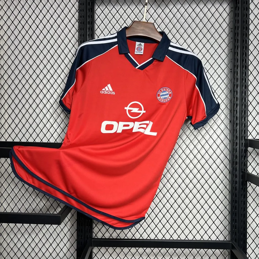 2000/2001 Retro Bayern Munich Heim Fußballtrikot 1:1 Thai-Qualität