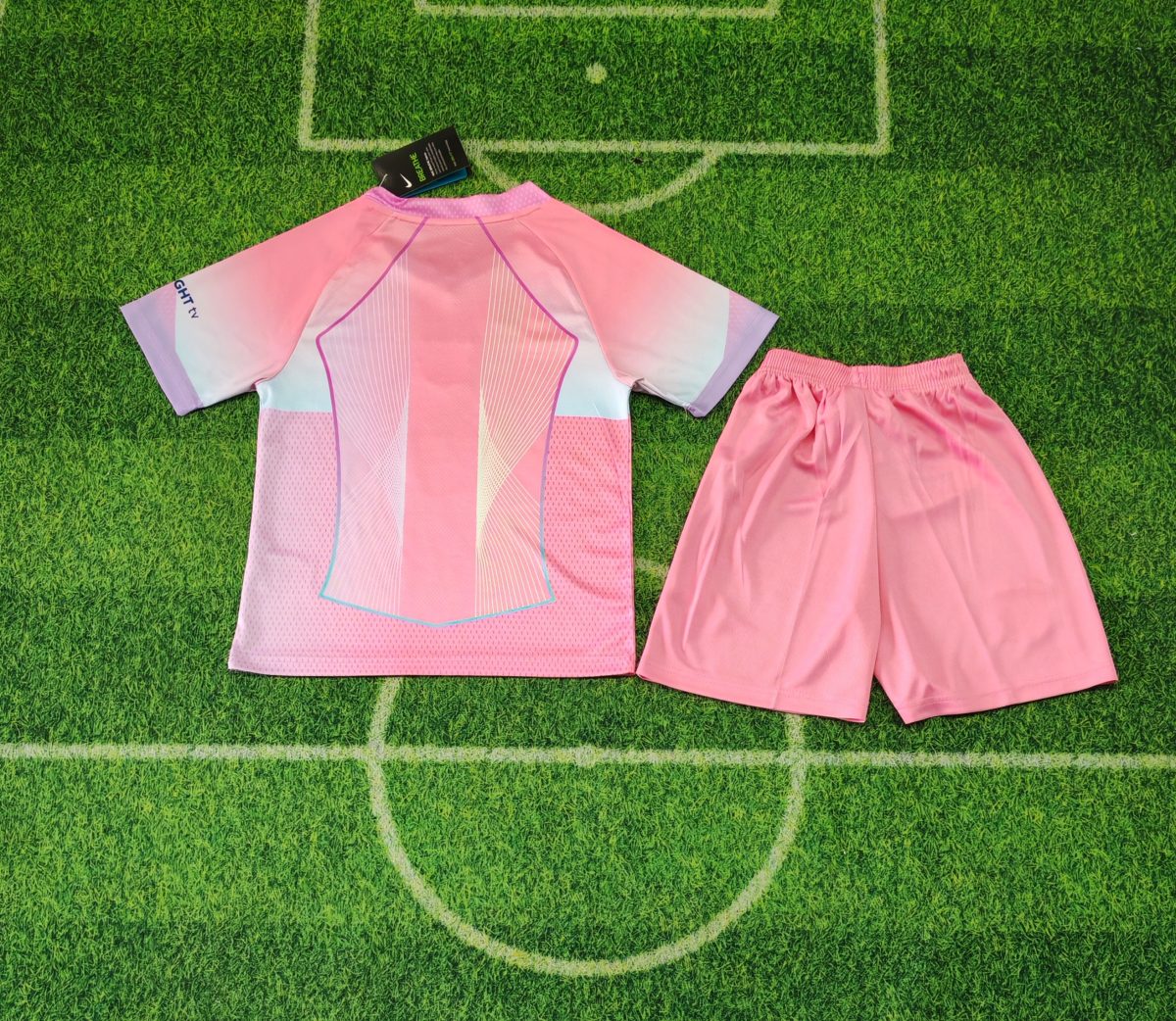 2025/2026 Barcelona Roze Speciale editie Voetbalshirt 1:1 Thaise kwaliteit Kindermaat - Afbeelding 3