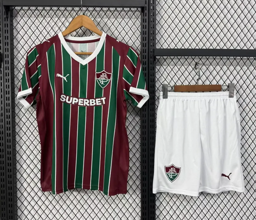 2026/2027 Fluminense Home Football Jersey 1:1 Thai Quality Kids Size
