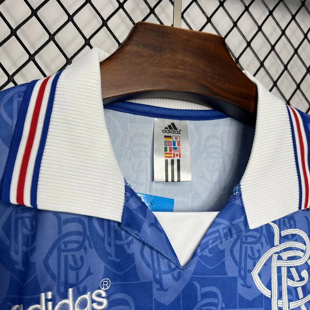 1996/1997 Retro Rangers Casa Maglia da calcio Qualità thai 1:1 - immagine 4