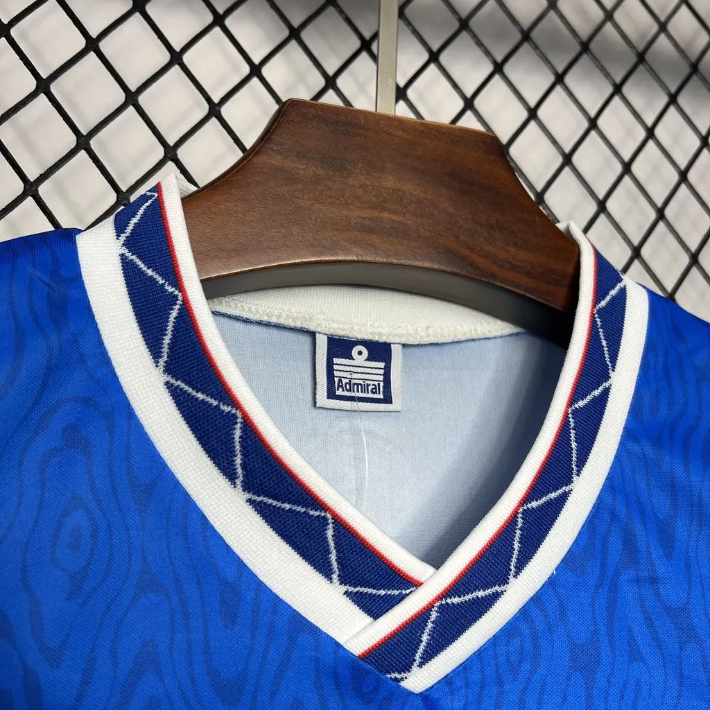 1990/1992 复古 流浪者 主场 足球球衣 1:1 泰版品质 - 图片 4