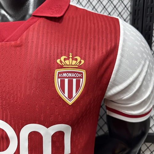2026/2027 Игровая версия AS Monaco Домашняя Футбольная футболка Тайское качество 1:1 — изображение 7