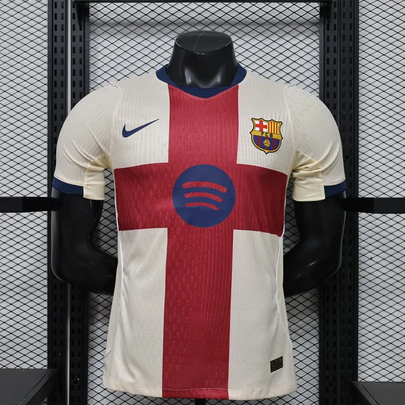 2026/2027 Игровая версия Barcelona Четвёртая Гостевая Футбольная футболка Тайское качество 1:1