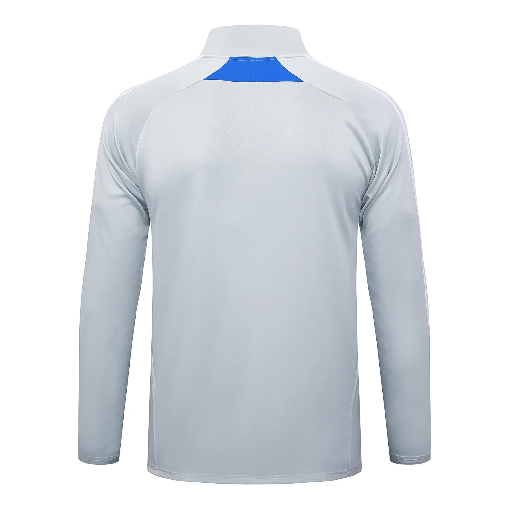 2025/2026 Bayern Munich Dres treningowy na półzamek Light Szary Retro Style Koszulka piłkarska Jakość tajska 1:1 Zestaw - obrazek 3