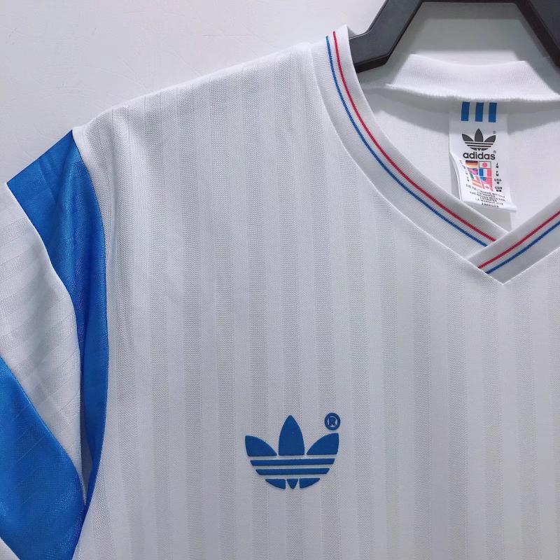1990 复古 马赛 主场 足球球衣 1:1 泰版品质 - 图片 4