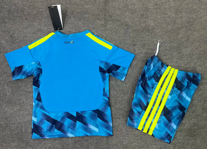 2026 Spagna Portiere Maglia da calcio Qualità thai 1:1 Taglia bambino - immagine 2