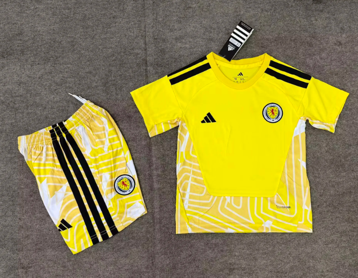 2026-2027 Scotland National Team Goalkeeper Football Shirt 1:1 Thai Quality Kids Size