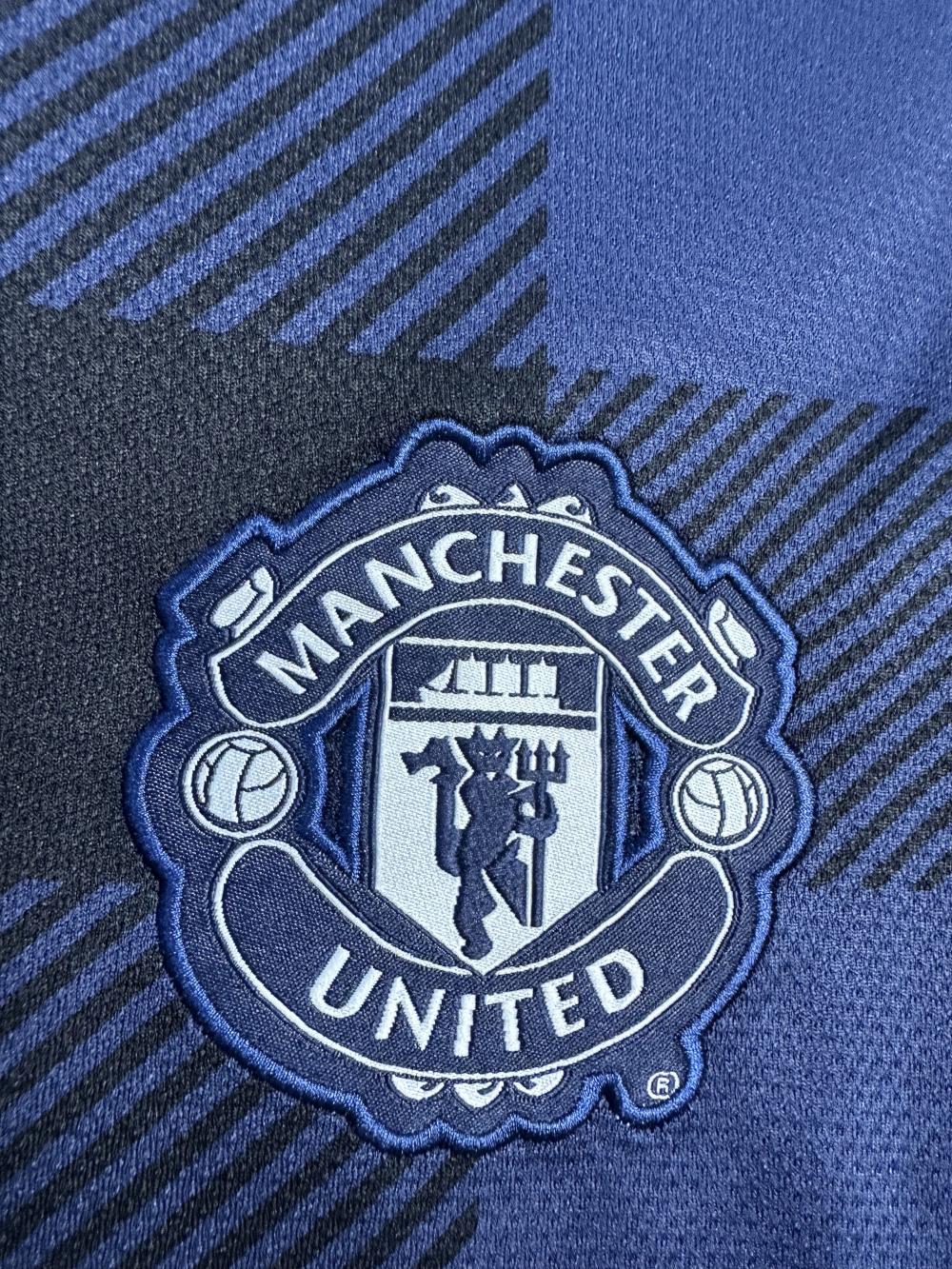 2013/2014 Retro Long Sleeve Manchester United Away Football Shirt 1:1 Thai Quality - Image 6