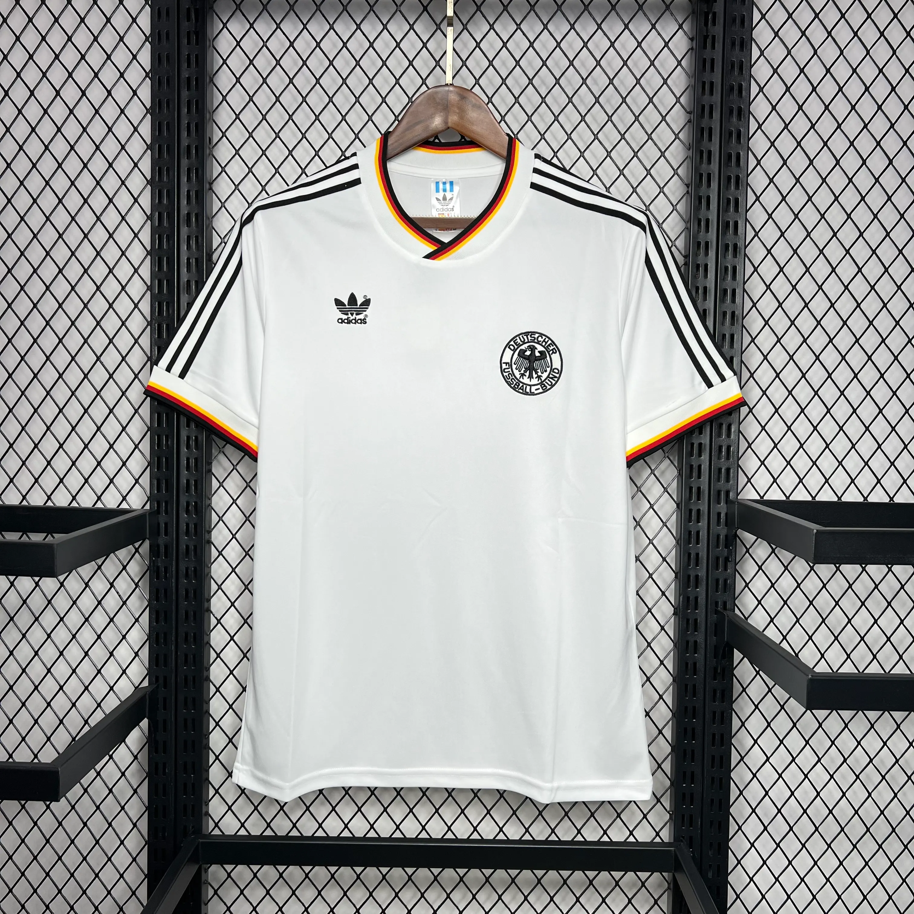 1986 Retro Soccer Jersey Germany Home