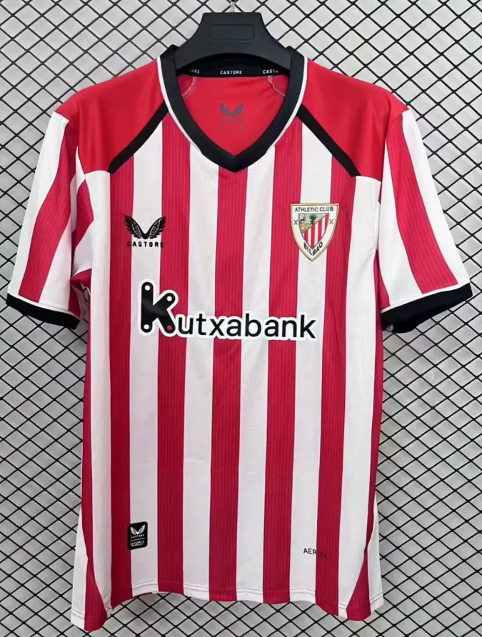 2026/2027 Athletic Bilbao Домашняя Футбольная футболка Тайское качество 1:1