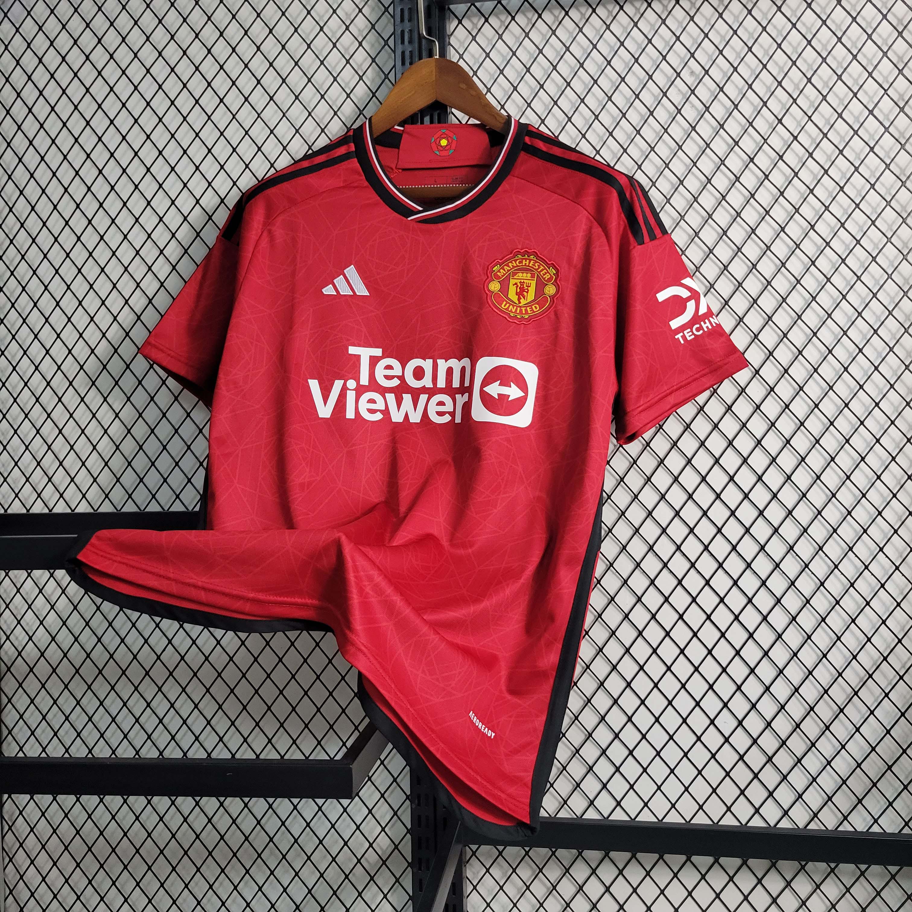 2023/2024 Manchester United Domowa Koszulka piłkarska Jakość tajska 1:1 - obrazek 3