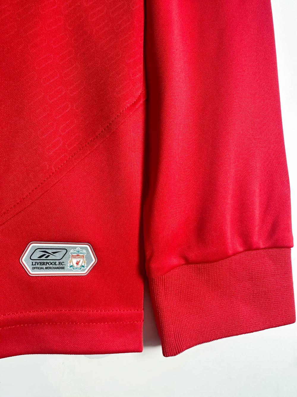 2004/2005 Retro Liverpool FC Home Football Jersey Long Sleeve 1:1 Thai Quality - Image 8