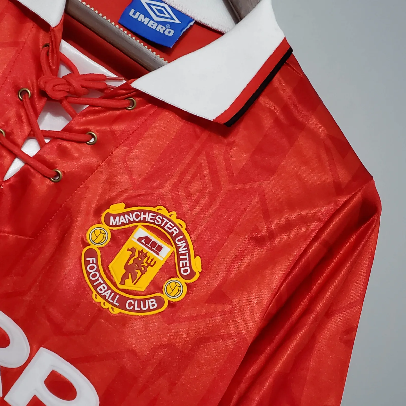 1992/1994 Retro Manchester United Casa Maglia da calcio Qualità thai 1:1 - immagine 6