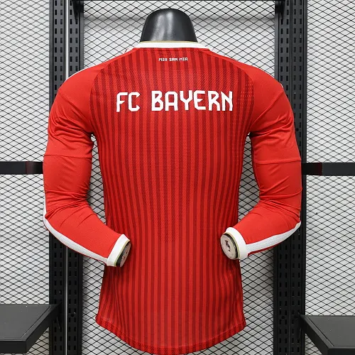2026/2027 Lange mouwen Spelersversie Bayern Munich Thuis Voetbalshirt 1:1 Thaise kwaliteit - Afbeelding 2