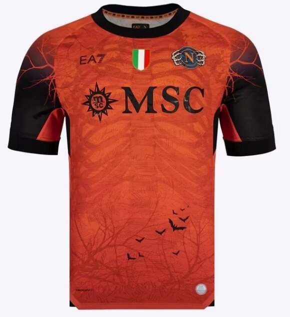 2025/2026 Napoli Halloween Edizione speciale 02 Maglia da calcio Qualità thai 1:1