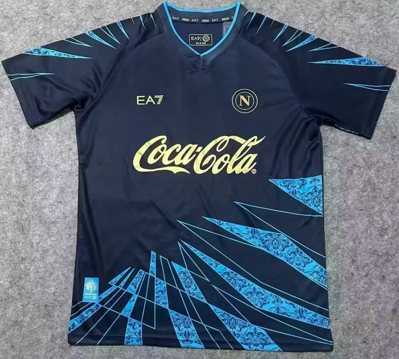 2026/2027 Napoli Pré-jogo Camisa de futebol Qualidade tailandesa 1:1
