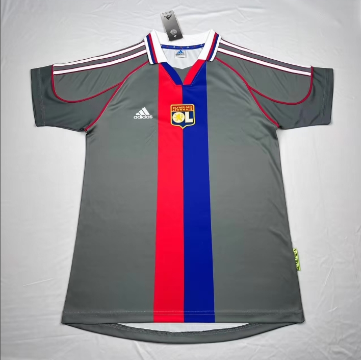 2000-2001 Retro Lyon Away Football Shirt 1:1 Thai Quality