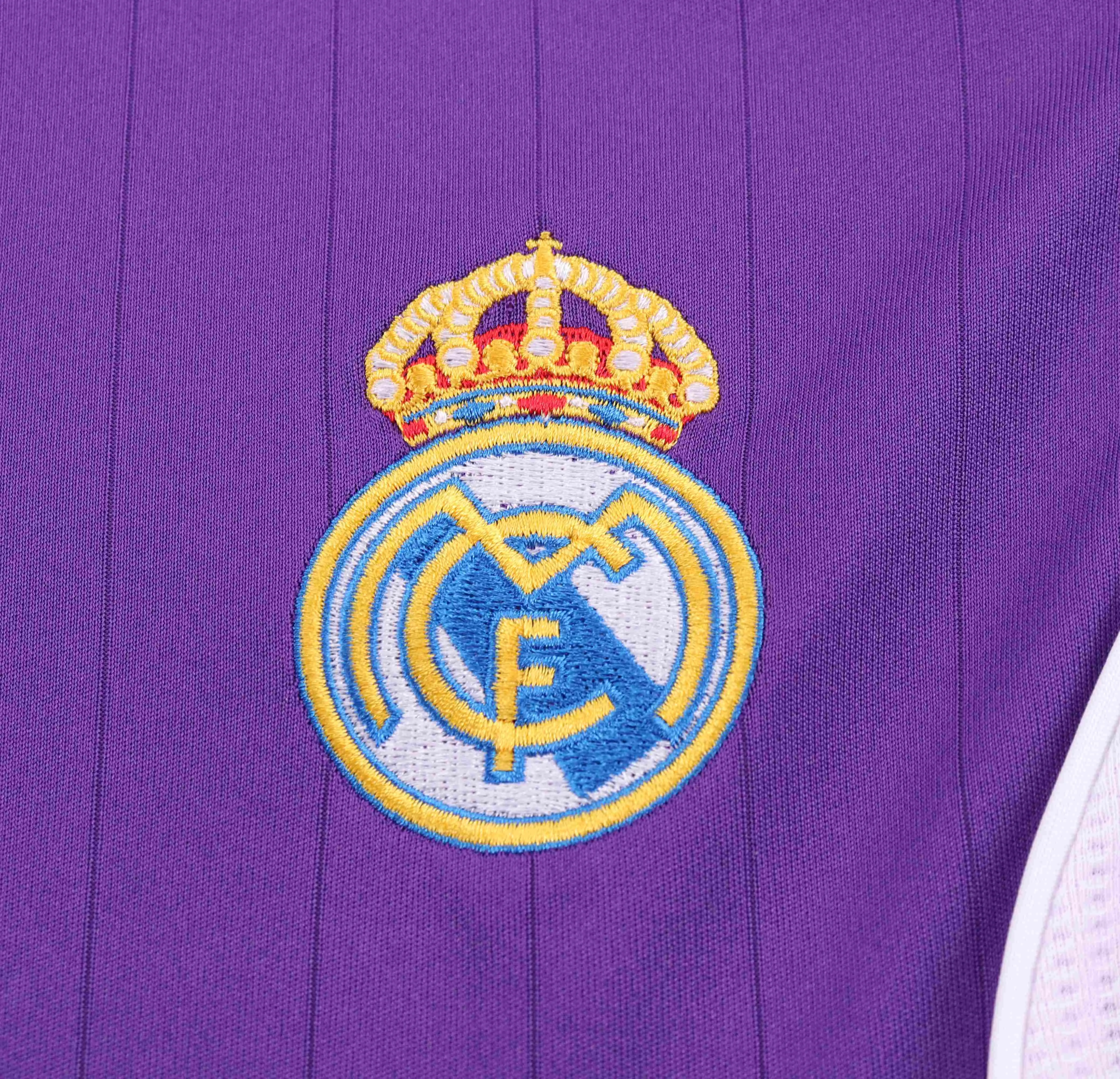 2006-2007 Retro Real Madrid Wyjazdowa Koszulka piłkarska Jakość tajska 1:1 Rozmiar dziecięcy - obrazek 7