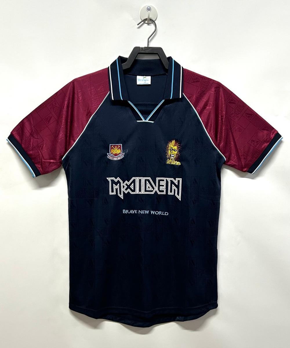 1999 Retro West Ham United Fußballtrikot Heim 1:1 Thai-Qualität