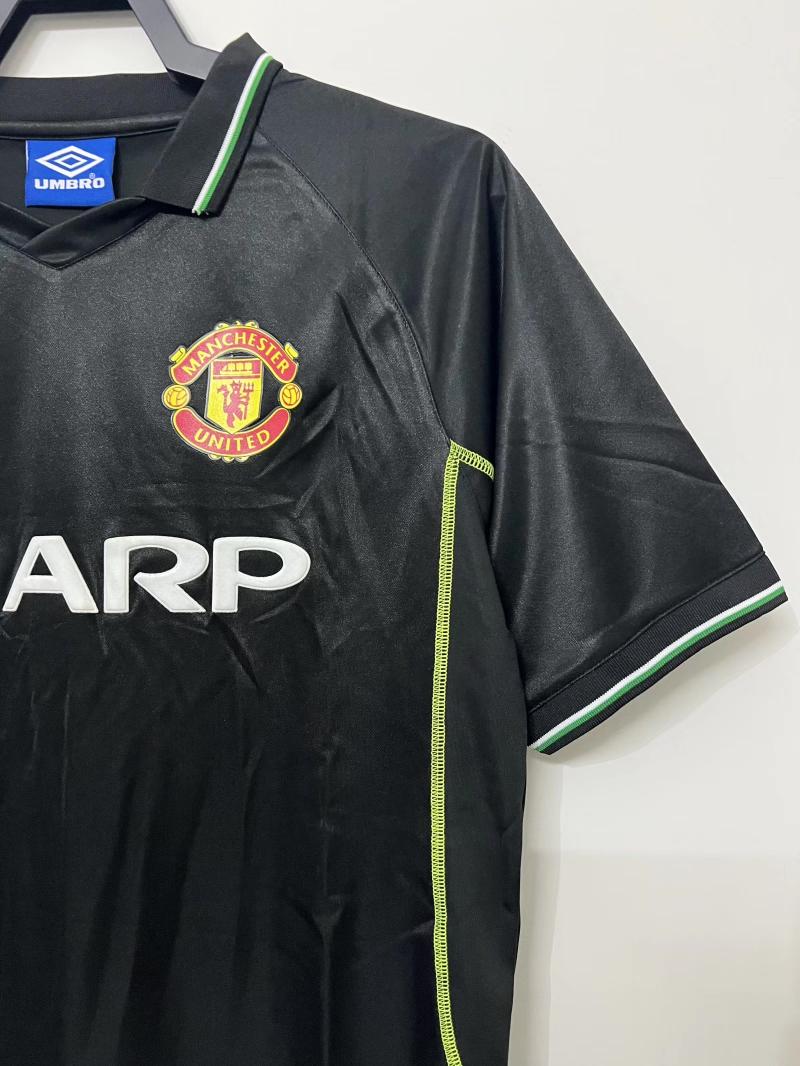 1998/1999 Retro Manchester United Terza Trasferta Maglia da calcio Qualità thai 1:1 - immagine 6