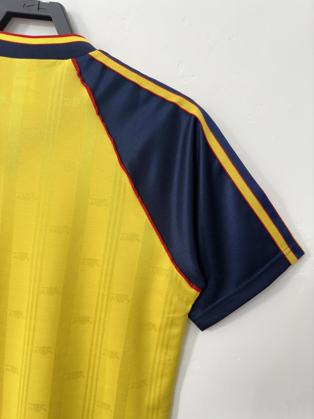 1988/1990 Retrô Arsenal Fora Camisa de futebol Qualidade tailandesa 1:1 - Image 6