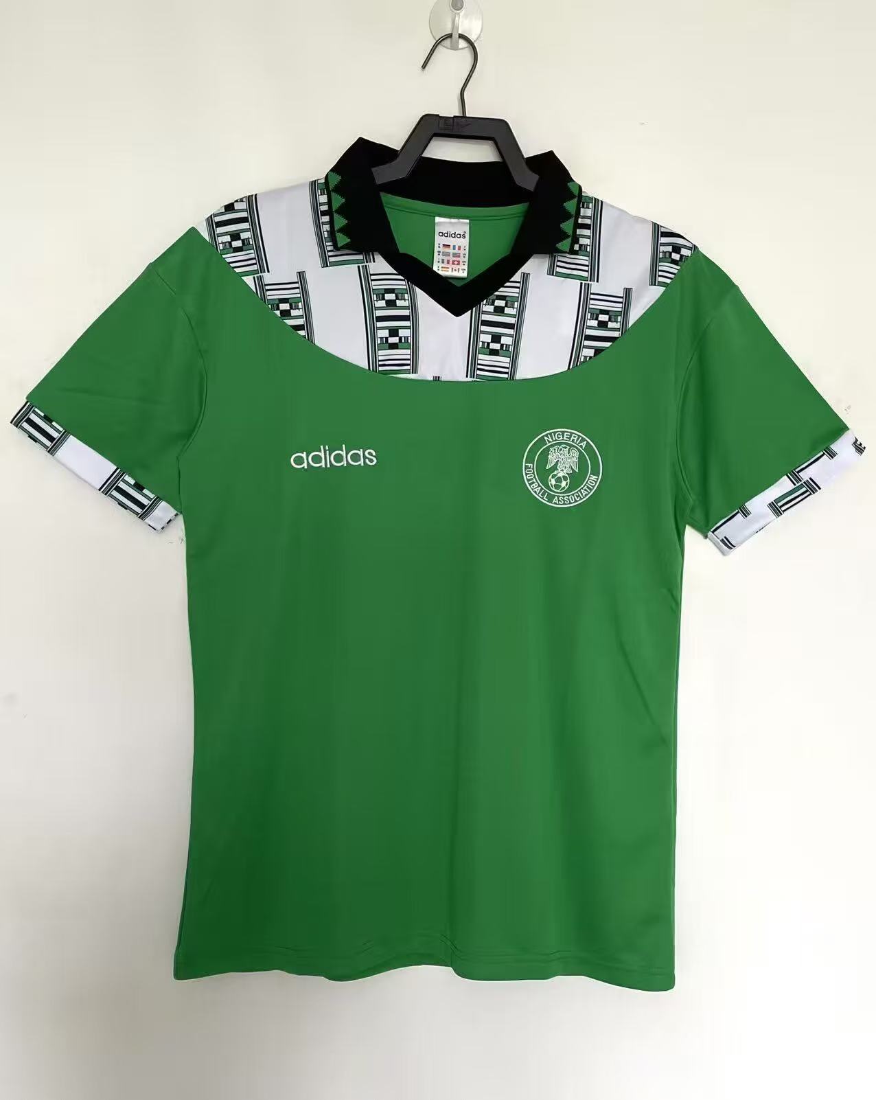 1994 Retro Nigeria Nazionale Casa Maglia da calcio Qualità thai 1:1