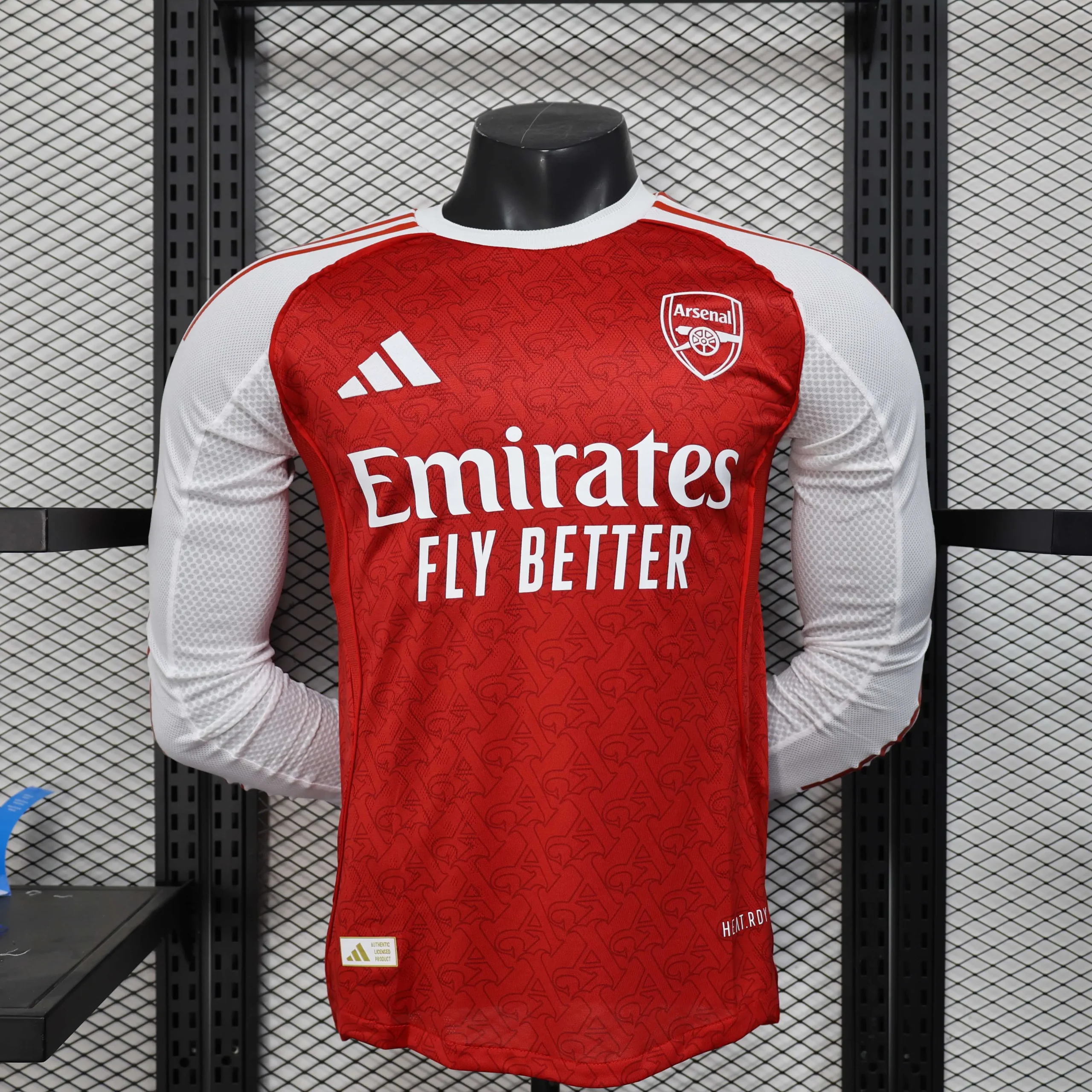 2025/2026 Long Sleeves Player Version Arsenal Home Football Shirt 1:1 Thai Quality