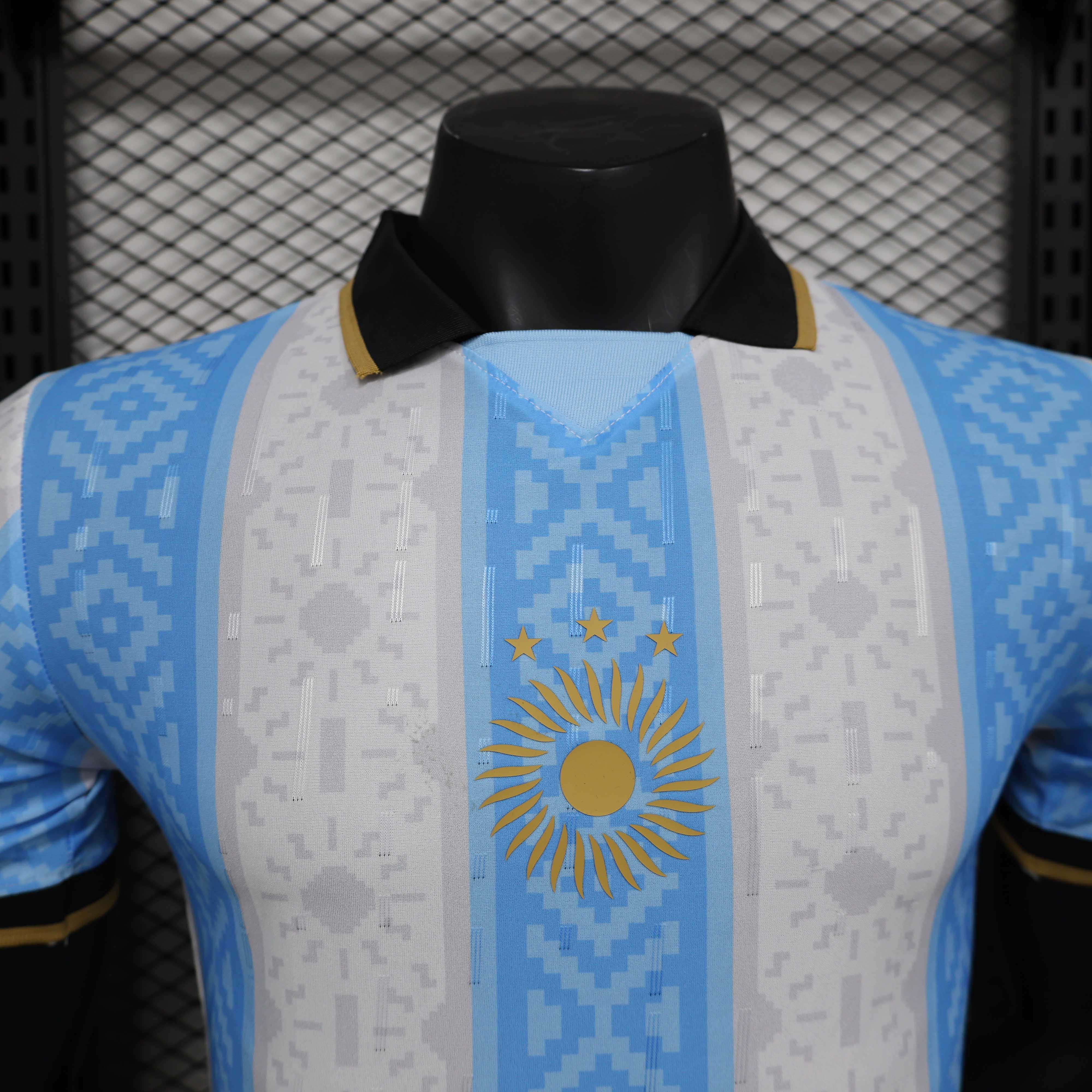2025/2026 Spielerversion Argentinien Sonderedition 01 Fußballtrikot 1:1 Thai-Qualität – Bild 3