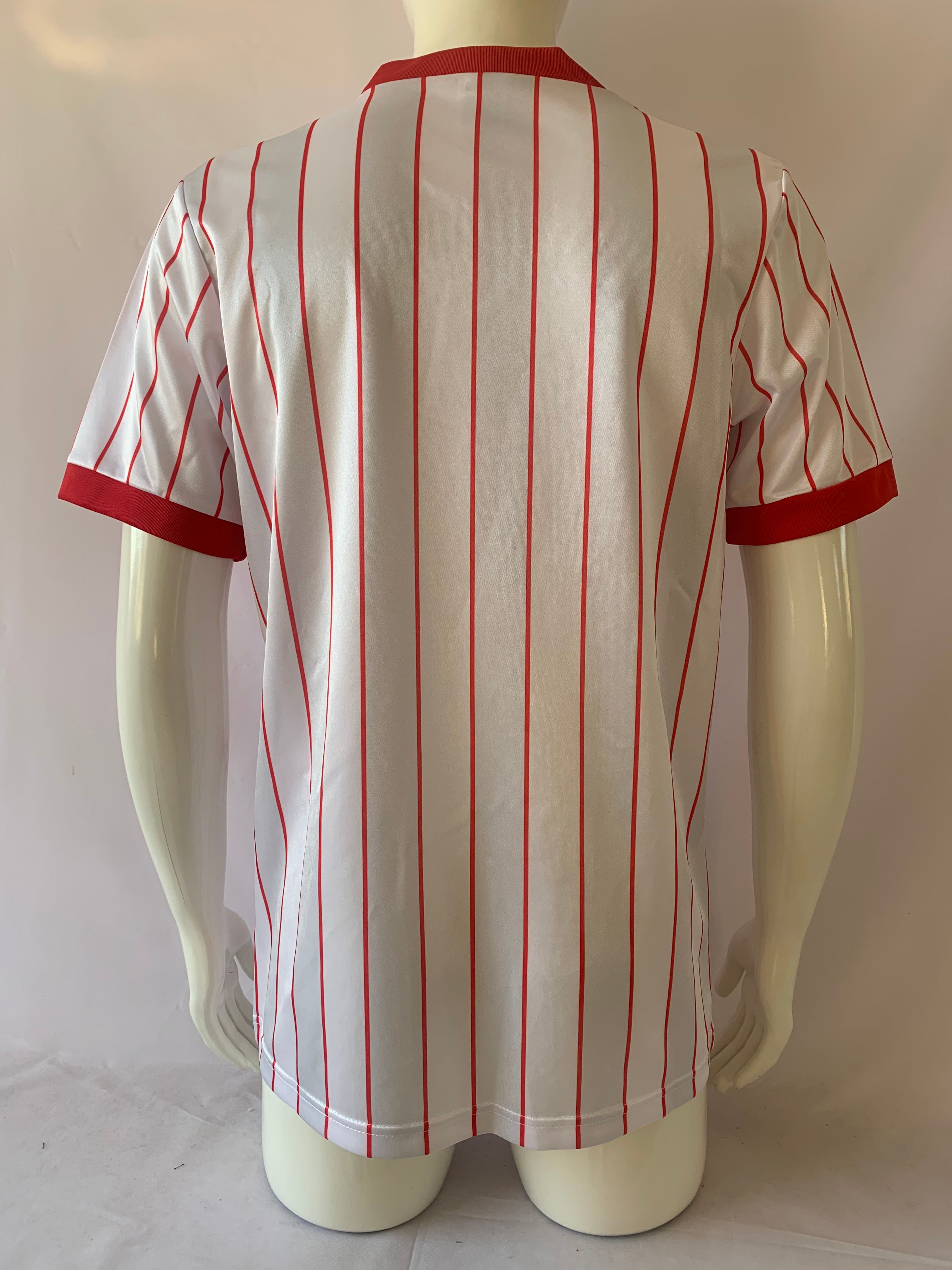 1985/1986 Retrô FC Köln Casa Camisa de futebol Qualidade tailandesa 1:1 - Image 2