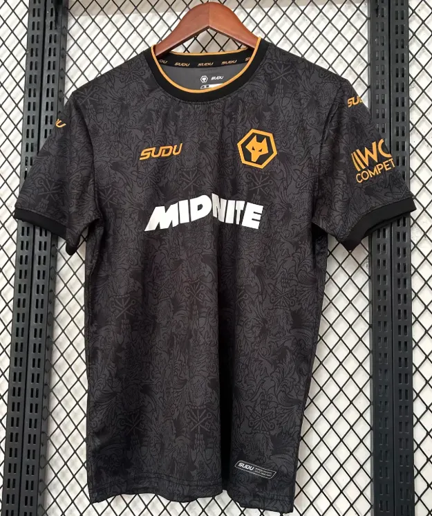 2026/2027 Wolverhampton Wanderers Tercera Visitante Camiseta de fútbol Calidad tailandesa 1:1