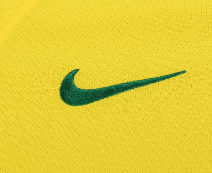 2014 Retro Brasilien Heim Fußballtrikot 1:1 Thai-Qualität Kindergröße – Bild 4
