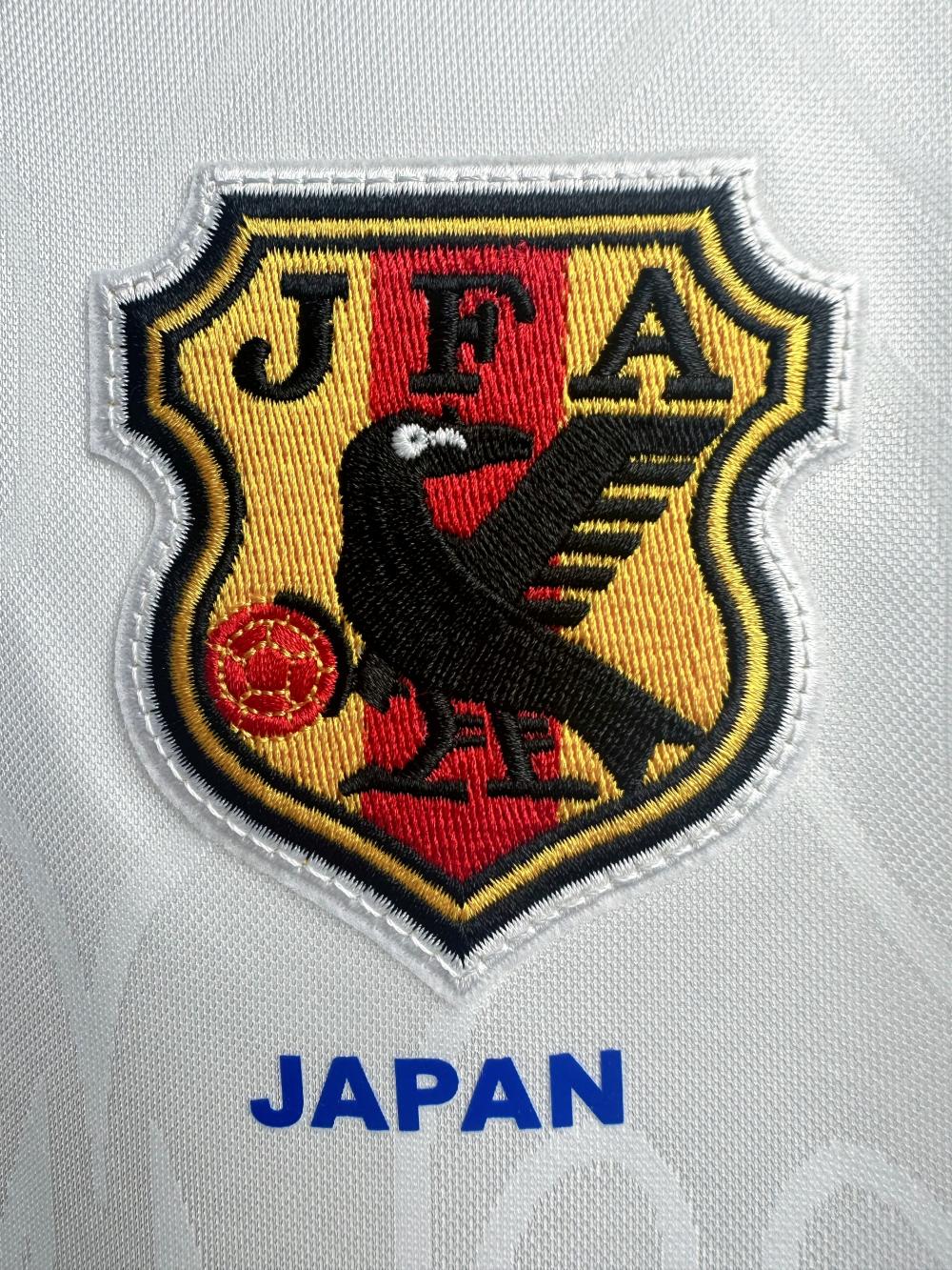 1998 Rétro Japon Extérieur Maillot de football Manches longues 1:1 Qualité thaï – Image 5