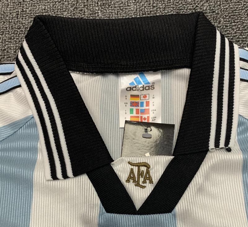 1998 Retro Argentina National Team Home Jersey 1:1 Thai Quality - Image 3