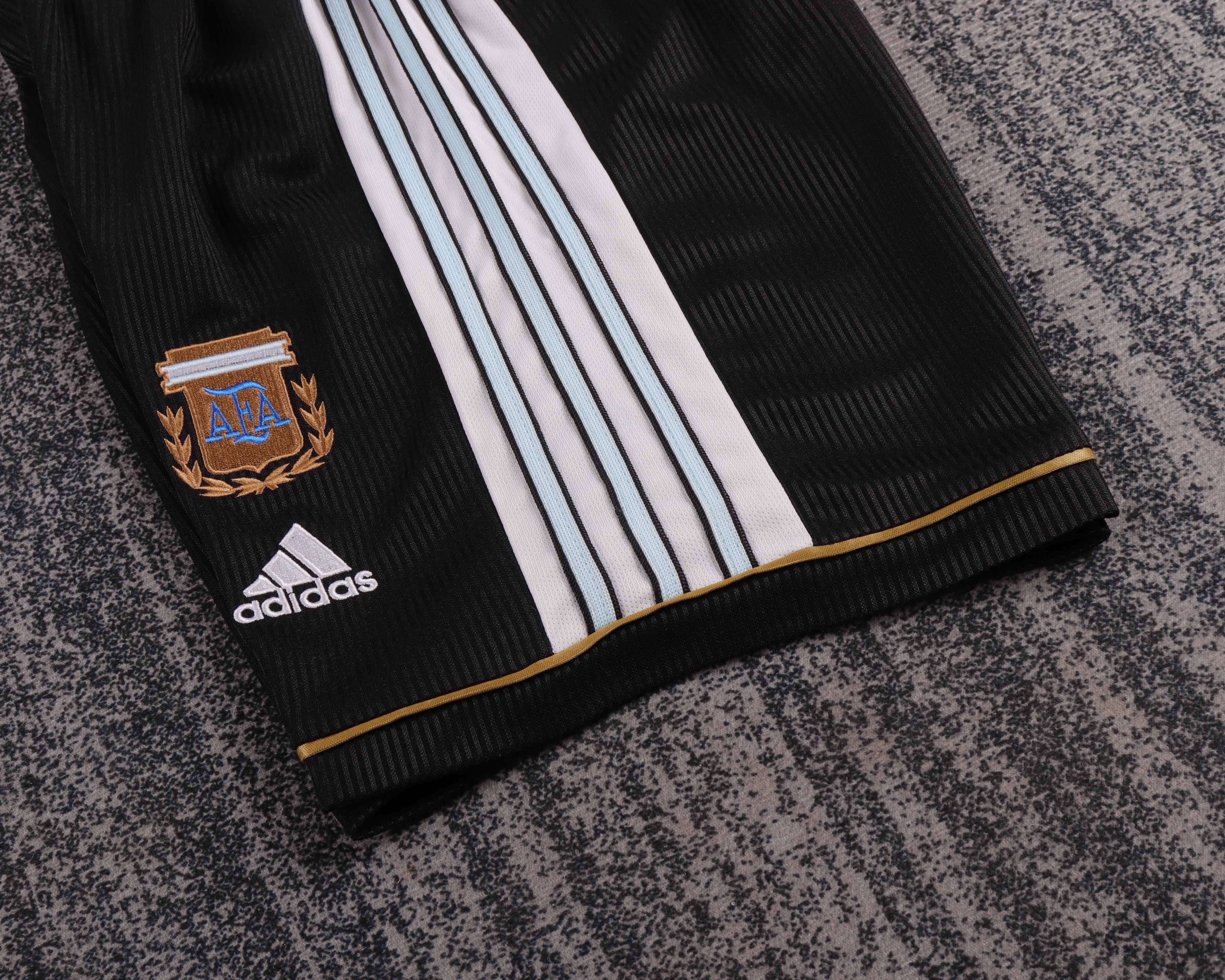 1998 Rétro Argentine Équipe nationale Domicile Maillot Qualité thaï 1:1 Taille enfant – Image 10
