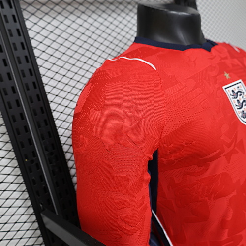 2026 Langarm Spielerversion England Auswärts Fußballtrikot 1:1 Thai-Qualität – Bild 4