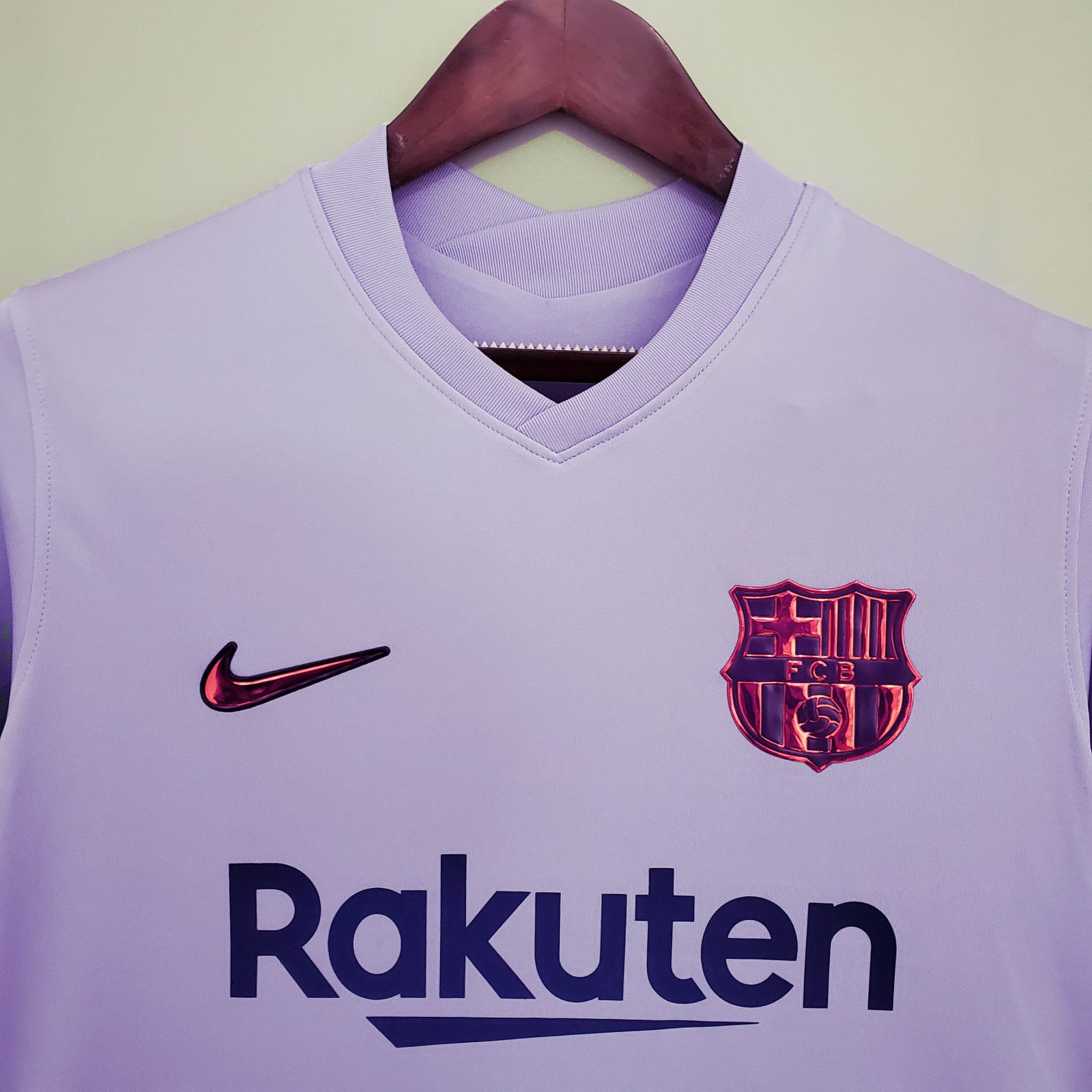 Barcelona Camisa de futebol Fora 2021/2022 Qualidade tailandesa 1:1 - Image 5