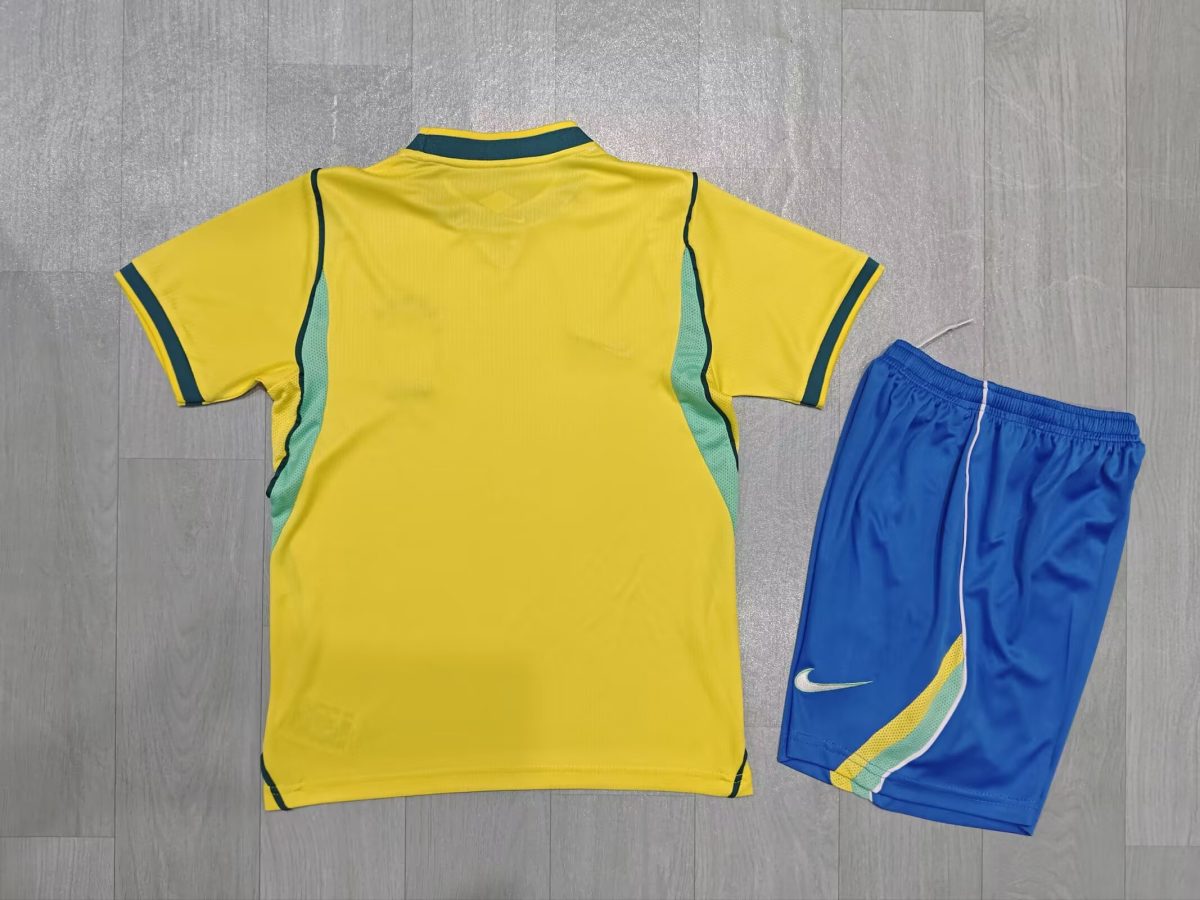 2026-2027 Brazil Home Football Shirt 1:1 Thai Quality Kids Size - Image 3