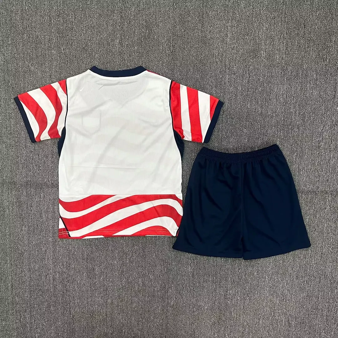 2026 United States National team Home Football Shirt 1:1 Thai Quality Kids Size - Image 2