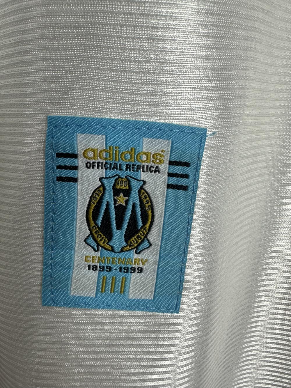 1998-1999 Retro Olympique de Marseille Home Football Jersey 1:1 Thai Quality - Image 5