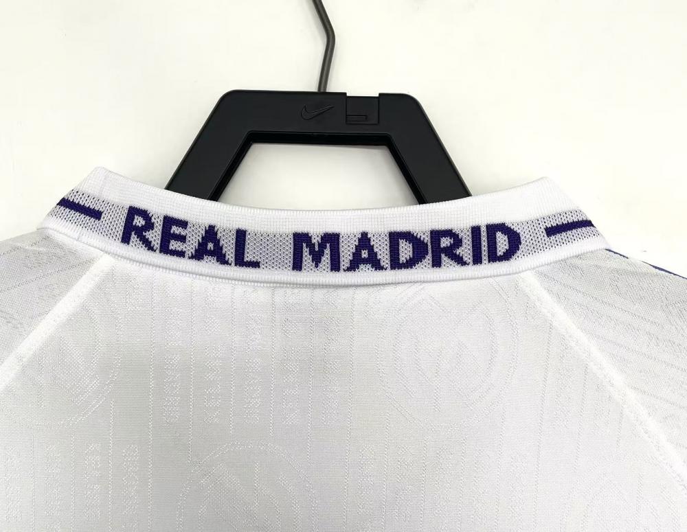 1996/1997 Retro Real Madrid Tercera Local Camiseta de fútbol Calidad tailandesa 1:1 - Imagen 4