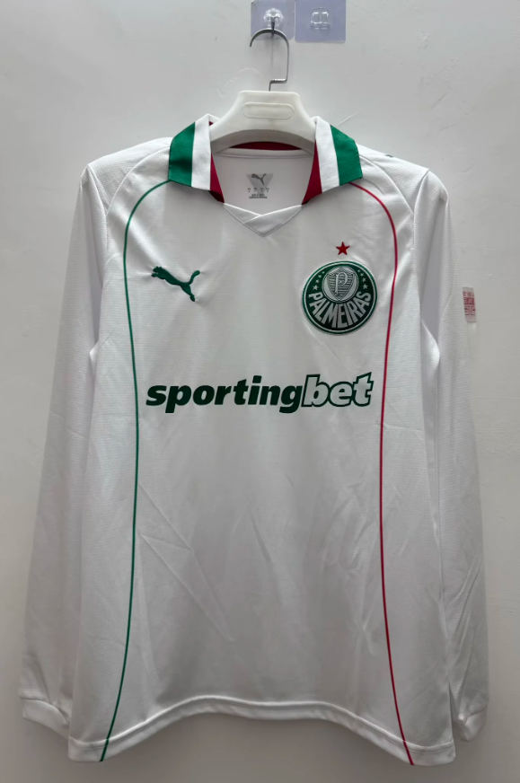 2026/2027 Langarm Palmeiras Auswärts Fußballtrikot 1:1 Thai-Qualität