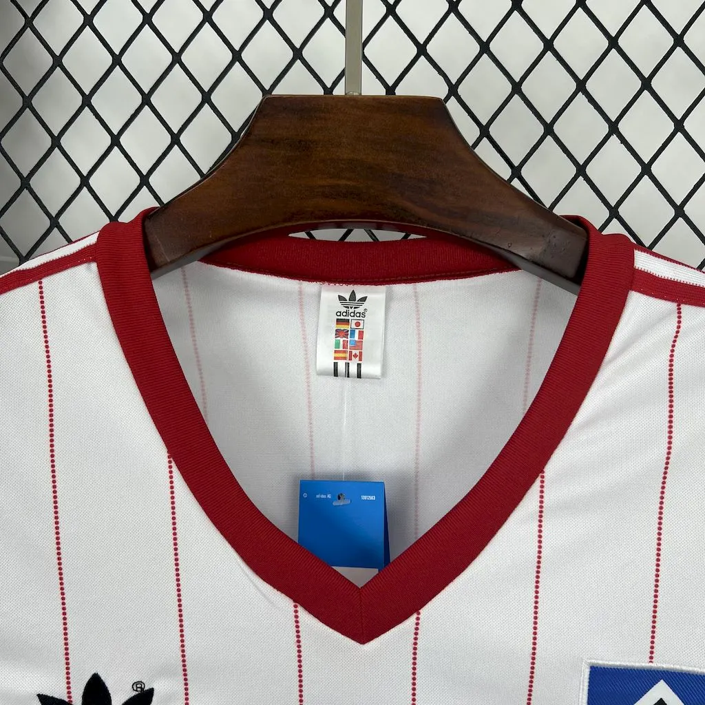 1983-1984 Retro Hamburger SV Thuis Voetbalshirt 1:1 Thaise kwaliteit - Afbeelding 3