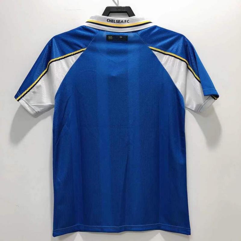 1997-1999 复古 切尔西 主场 足球球衣 1:1 泰版品质 - 图片 2